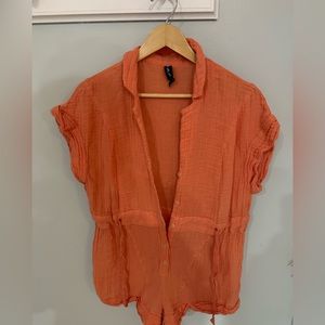 Orange romper